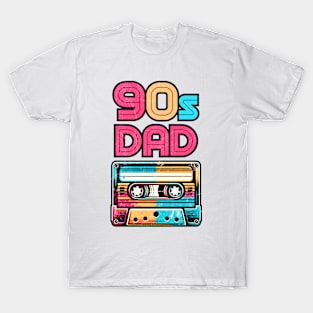 90s Dad Retro Cassette: Vintage Nostalgia Design T-Shirt